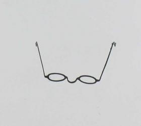 Product image of the product “Dienst Brille Metal oval ”