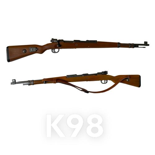 Product image of the product “K98 mit Lederriemen deluxe 1/6 ”