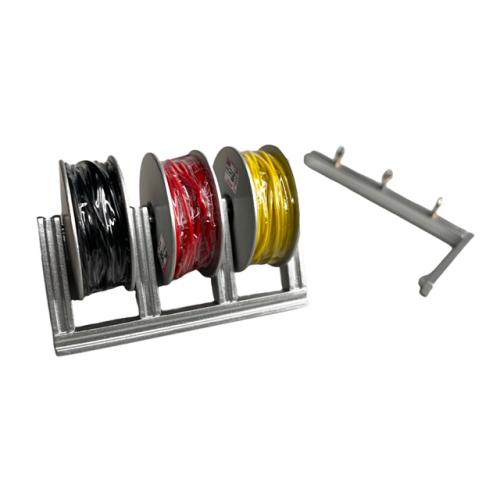 Artikelbild des Artikels “Kabelspender mit 3 Kabelrollen in Metal (zum abnehmen) 1/6 “