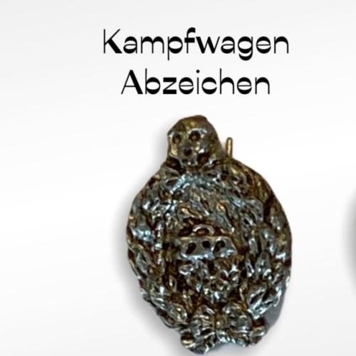 Artikelbild des Artikels “Kampfwagen Abzeichen in metal 1:6 “