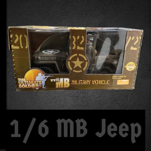 Product image of the product “1:6 Scale - MB Military Jeep Vehicle ”