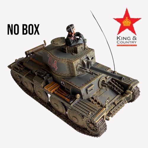 Product image of the product “PZKPFW 38 (T) #204 LE100 BY KING & COUNTRY (RETIRED) (No Box) ”