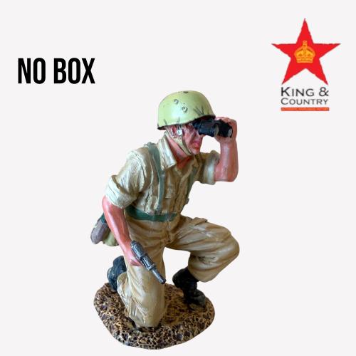 Product image of the product “Mg 34 GUNNER SPOTTER BY KING AND COUNTRY  (RETIRED) No Box ”