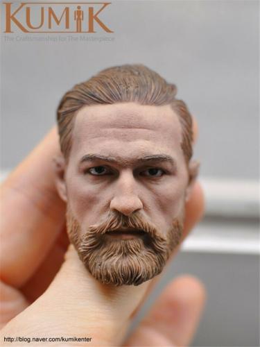 Product image of the product “Kumik Blond Head sculp beard  1/6 ”