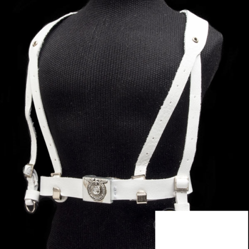 Product image of the product “Koppel Elite mit Koppelträger in weiss ”