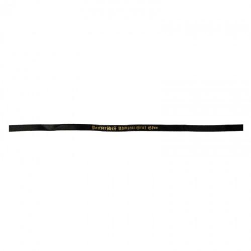 Artikelbild des Artikels “Kriegsmarine Panzerschiff Admiral Graf Spee Seaman Cap Headband (Black) 1:6 “