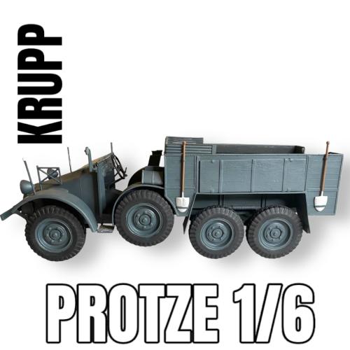 Artikelbild des Artikels “Krupp Protze 1:6 Handgefertig “