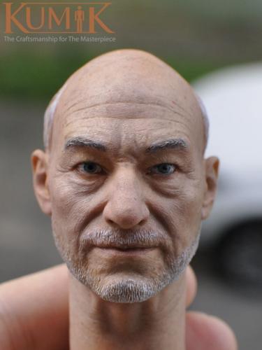 Product image of the product “Kumik Male Head Picard Headsculpt 1/6 ”