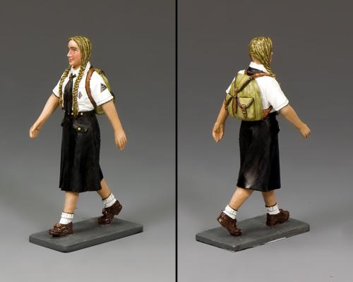 Artikelbild des Artikels “Marching BDM Girl w/Backpack (Blonde)  (No Box) “