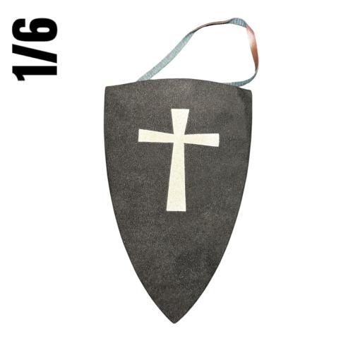Artikelbild des Artikels “Templer Holz Schild in 1:6 “