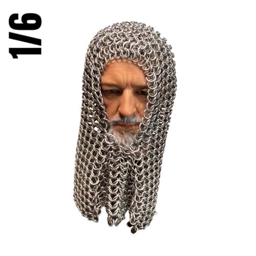 Artikelbild des Artikels “Templer Kettenhaube Metal  in 1:6 “