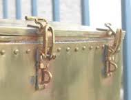 Artikelbild des Artikels “Verschluss set für Turm Rommelkiste 4 Stk Turret Bin Latches Set 4 “