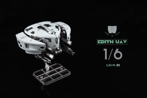 Artikelbild des Artikels “LED Light Up Edith UAV Drone (Grey) 1:6 “