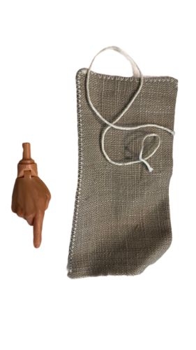 Product image of the product “Leinensack Ungefüllt, Sandbag, mit Schnur ”