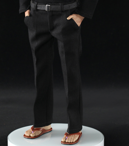 Product image of the product “JOHN LENNON Hose schwarz mit Gürtel  1/6 ”