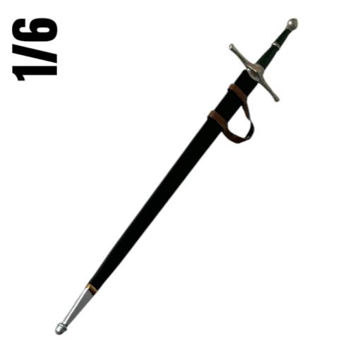 Artikelbild des Artikels “HERR DER RINGE - Anduril - Schwert von Aragorn mit Schwertscheide  1/6 “