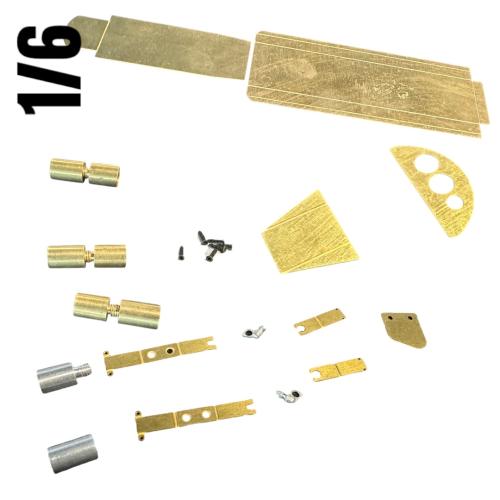 Product image of the product “Panzer Cleaning Rod Ends Machine Turned Aluminum (Male and female Ends) ”