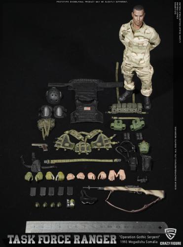 Product image of the product “1/12 US Delta Special Force-- M14 Sniper - Rangers Task Force 1993 ”