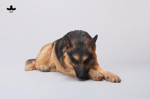 Product image of the product “1/6 Scale Lying German Shepherd (Brown) ”
