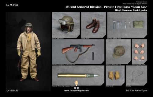 Artikelbild des Artikels “Wardaddy - Fury - Tank Loader - US 2nd Armored Division - in 1/6 scale “