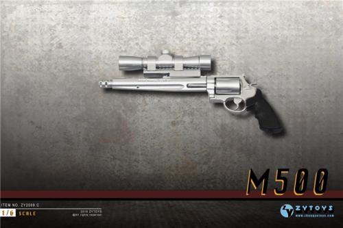 Artikelbild des Artikels “M500 Pistol (Silver) Kunststoff im Maßstab 1:6 “