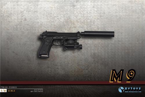 Artikelbild des Artikels “M9 Pistol (Black) Kunststoff im Maßstab 1:6 “