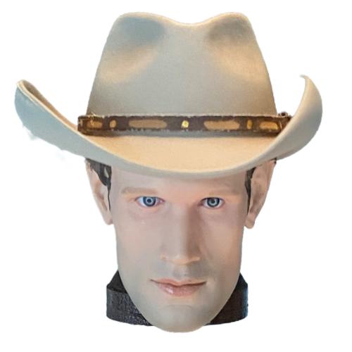 Artikelbild des Artikels “Male Head with stetson hat 1:6 “
