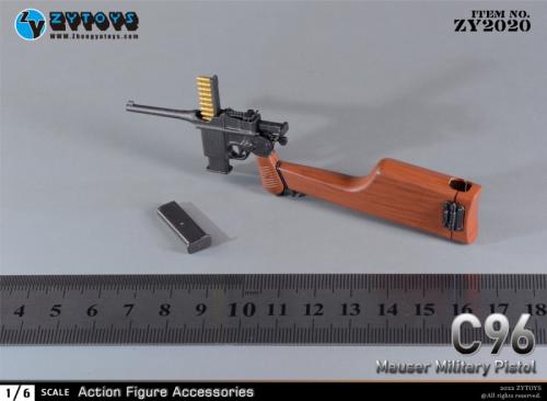 Artikelbild des Artikels “Mauser C96 mit Holster full Set  (Black) “