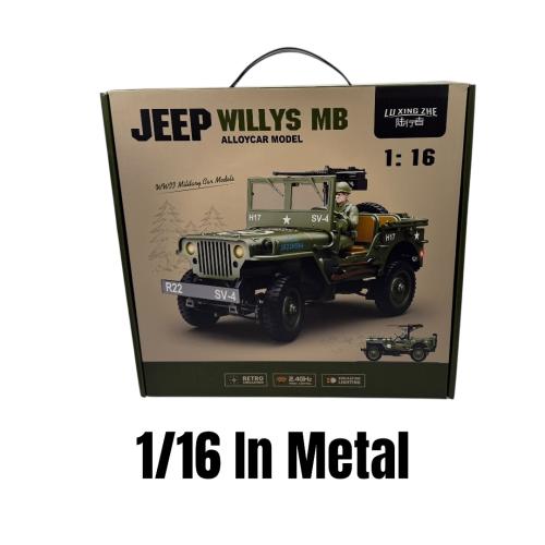 Artikelbild des Artikels “RC Jeep Willys MB  1941 MB -METAL-1:16 “