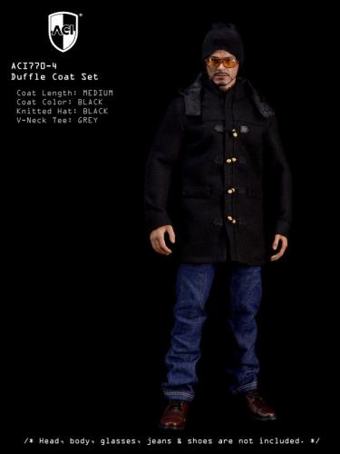 Artikelbild des Artikels “Medium Duffle Coat Set (Black) Toni 1/6 “