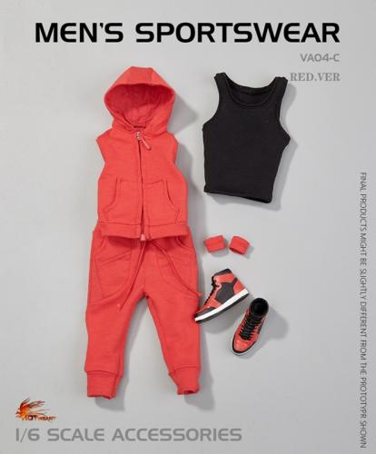 Product image of the product “Men's Sportwear Set (Red) 1/6 ”