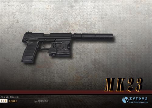 Artikelbild des Artikels “MK23 Pistol (Black)  Kunststoff im Maßstab 1:6 “