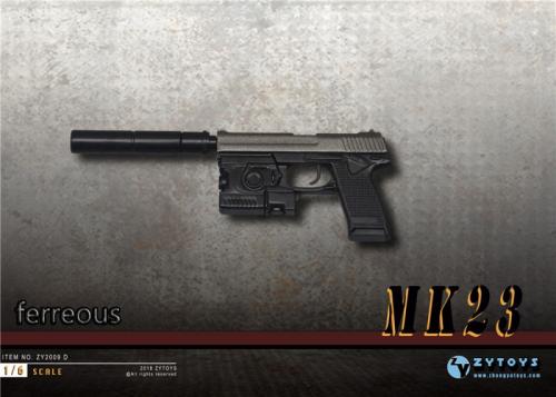 Artikelbild des Artikels “MK23 Pistol (Grey) Kunststoff im Maßstab 1:6 “