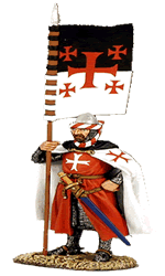 Product image of the product “Crusaders 096-1204: Templar Standard Bearer ”