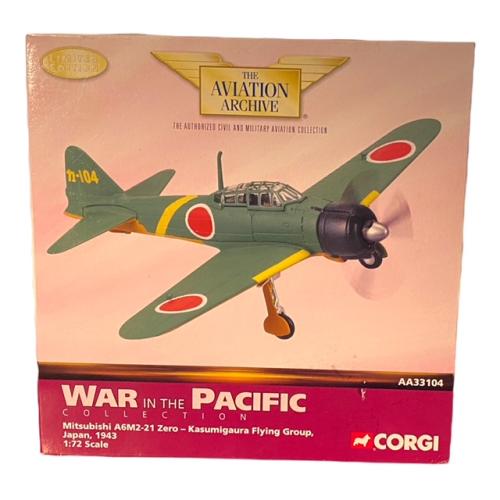 Artikelbild des Artikels “1:72 Modell Mitsubishi A6M2-21 Zero “