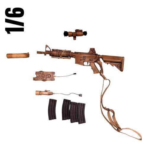 Product image of the product “1/6-scale M4/M4A1-style carbine weapons set. ”