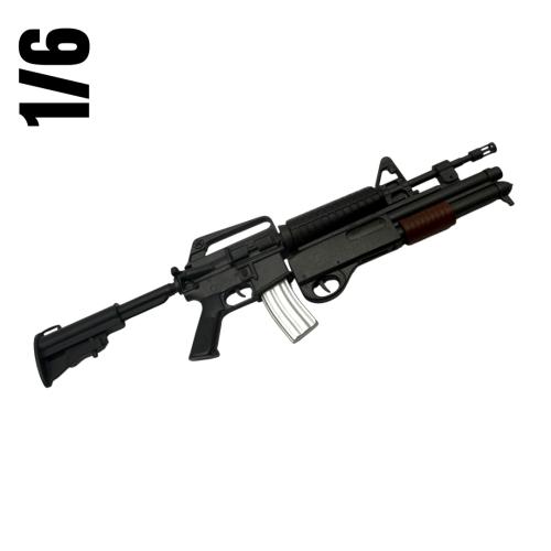 Artikelbild des Artikels “1/6 Scale M16 Assault Rifle with Shotgun Attachment “
