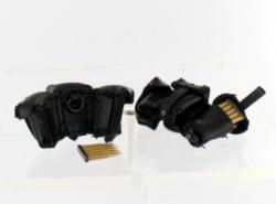 Artikelbild des Artikels “K 98 Patronentaschen Schwarz Leder , K98 Pouches 2 Stk “