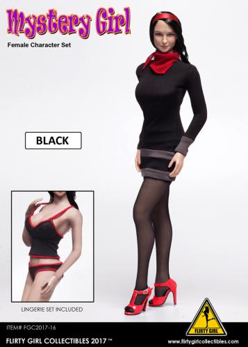 Product image of the product “Mystery Girl 2 Set (Black) inkl Head ”