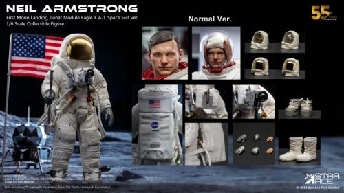 Product image of the product “Neil Armstrong - First Moon Landing  Space Suit Version (Suit Version) ”