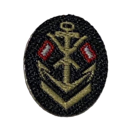 Artikelbild des Artikels “Dienstgrad & Laufbahn Abzeichen der Marine 1:6  (Stoff selbstklebend) “