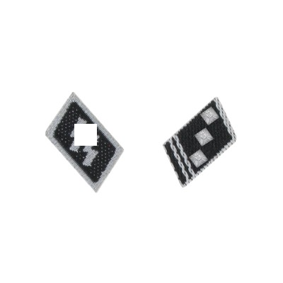 Artikelbild des Artikels “Obersturmführer Elite Collar Tabs (Black) 1:6 “
