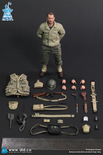 Product image of the product “1/12 Palm Hero Series WWII US 2nd Ranger Battalion Series 1 – Captain Miller ”
