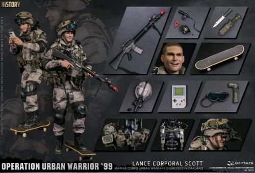 Artikelbild des Artikels “1:6 Operation Urban Warrior '99 : Marine Corps Urban Warfare Exercises In Oakland - Lance Corporal Scott “
