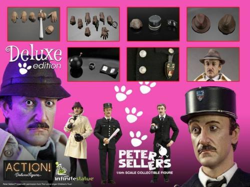 Product image of the product “Peter Sellers (Jacques Clouseau) Deluxe Action Figure, 1/6 ”