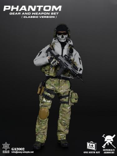 Product image of the product “Phantom Gear And Weapon Set (Classic Version) 1/6 ”