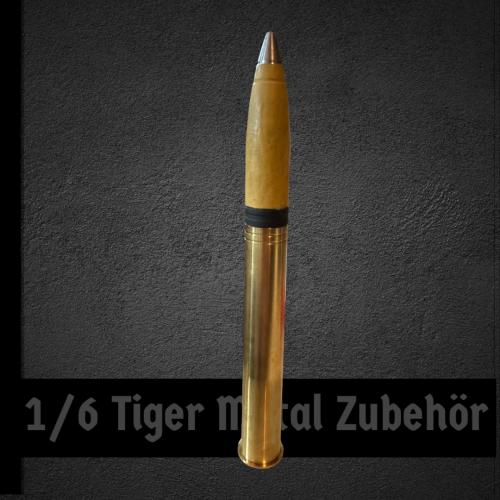Product image of the product “88mm Complete Projectile and Shell - in Metal 1/6 ”