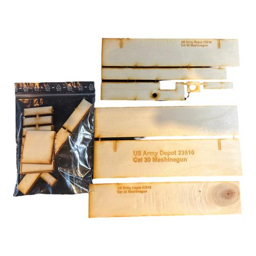 Artikelbild des Artikels “Us Army Cal 30 Transportbox 1/6 (Bausatz) “