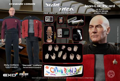 Artikelbild des Artikels “TNG Capt Jean-Luc Picard Actionfigur 1:6 Captain Jean-Luc Picard 30 cm “