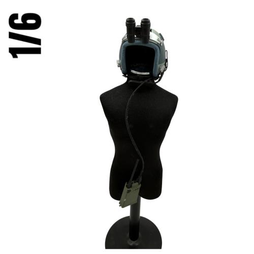 Artikelbild des Artikels “fighter pilot helmet (grey) 1/6 “